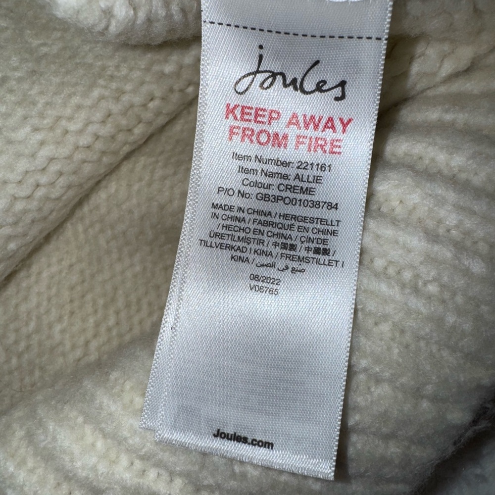 Joules Multicolor Patterned Sweater - image 6